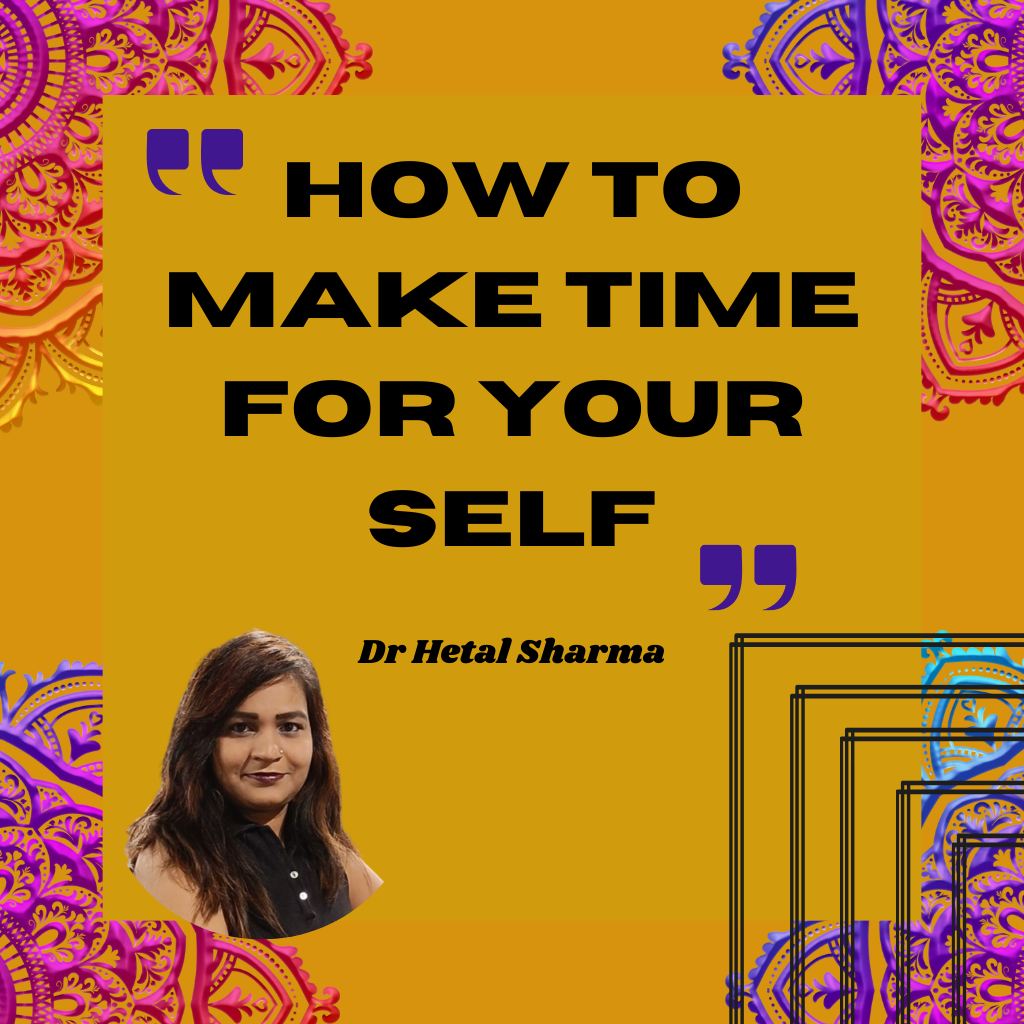 How to make time for yourself